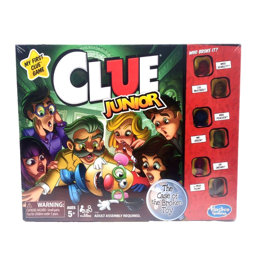 Clue Junior Board Game 2018 New Sealed